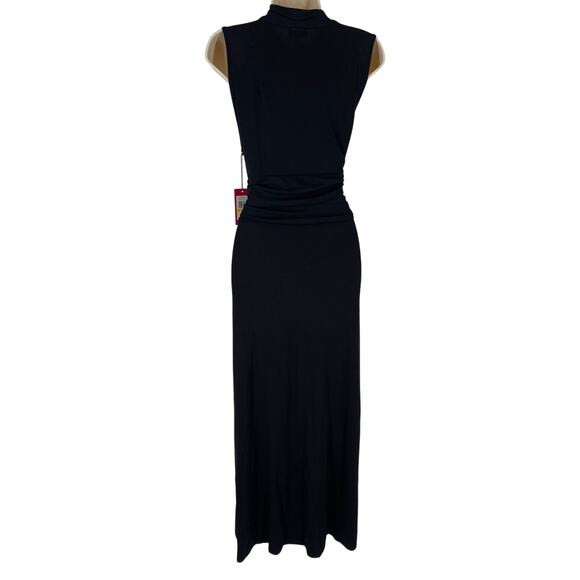 Vince Camuto Black Full Length Womens Dress (B37) - Picture 6 of 7